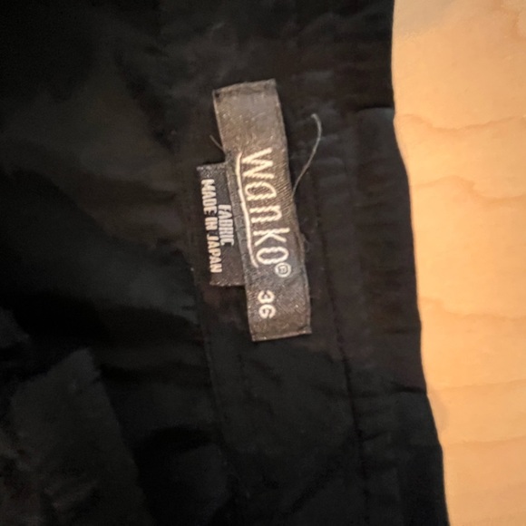 ~Wanko~ Black Button-Up Shirt - Picture 7 of 8